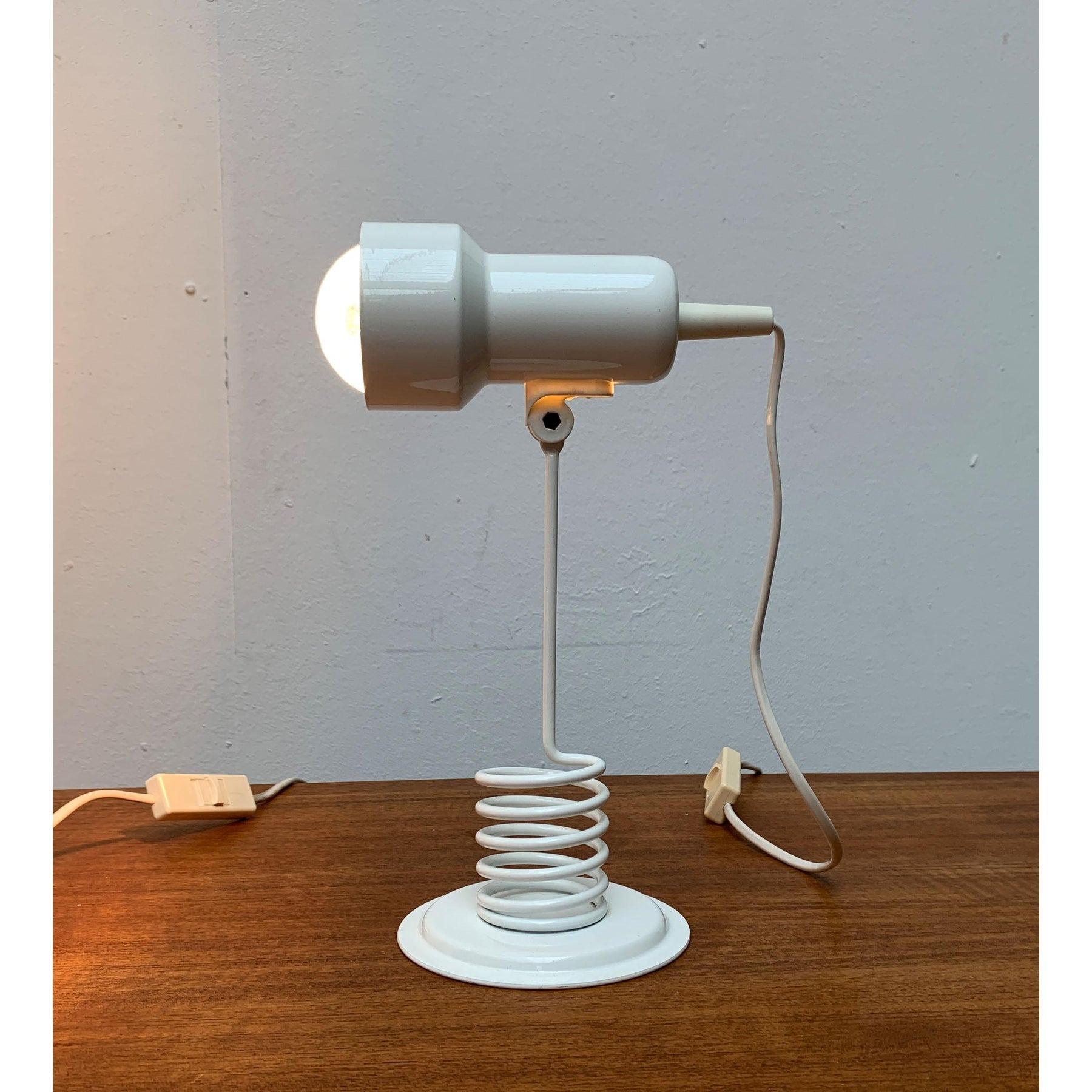 Ensemble de 2 lampes de table vintage postmodernes de l'ère spatiale, années 1980 en vente 2