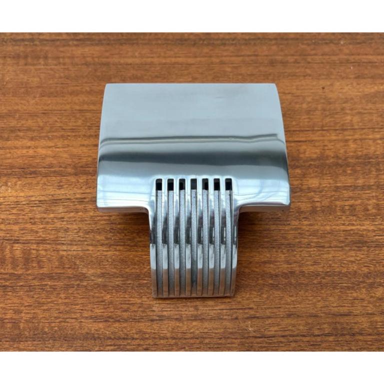 Set of 2 Vintage Postmodern Spanish Model Arqui Pe Aluminum Sconces, 1990s For Sale 5