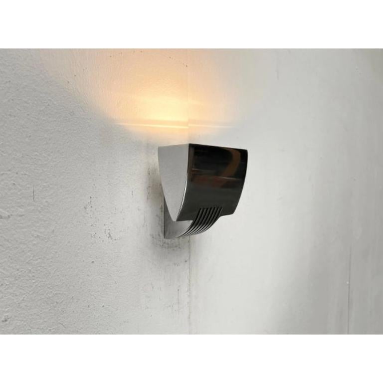 Set of 2 Vintage Postmodern Spanish Model Arqui Pe Aluminum Sconces, 1990s For Sale 6