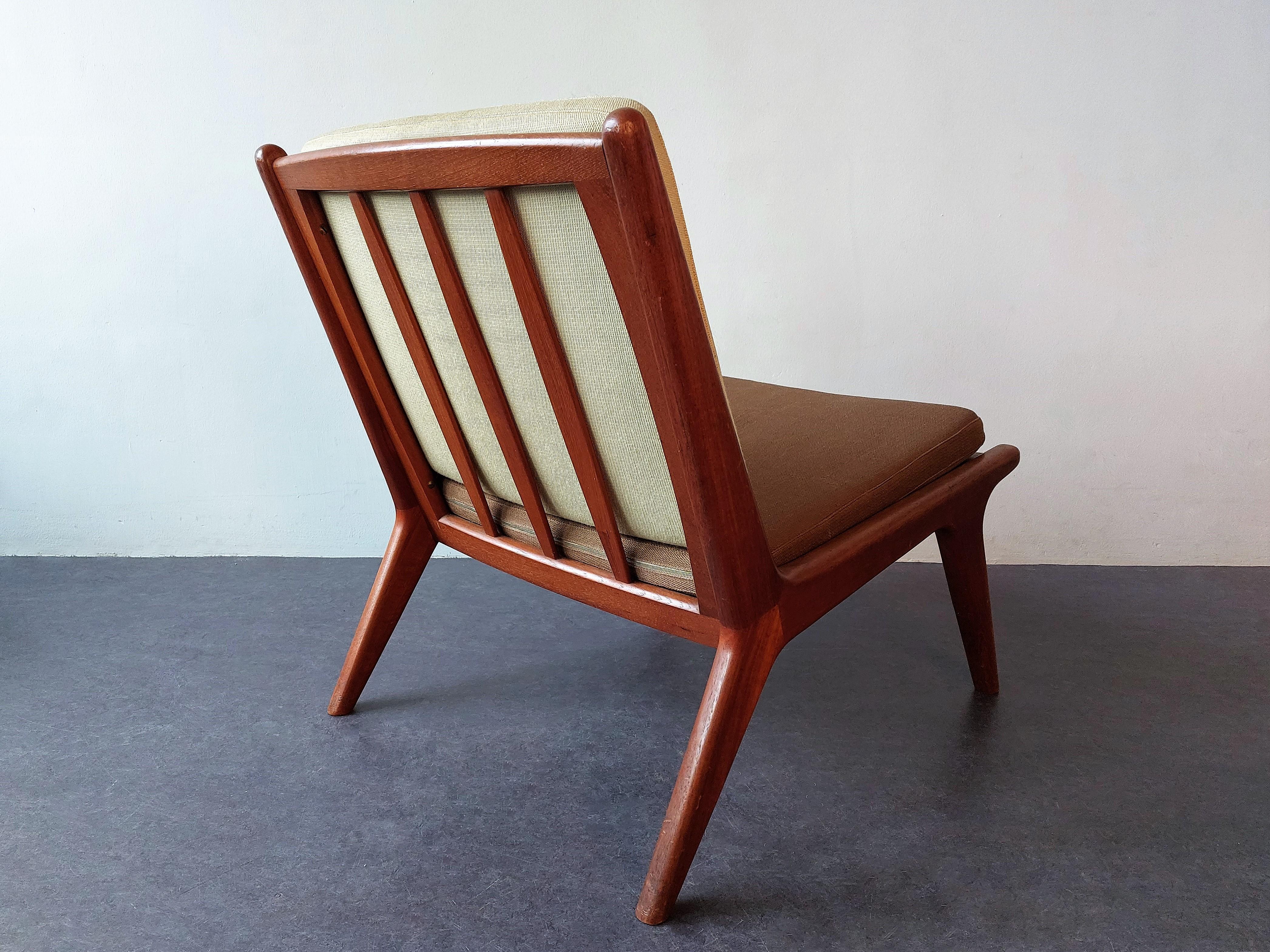 Satz von 2 Vintage-Slipper-Stühlen, 1950er/1960er Jahre im Zustand „Gut“ im Angebot in Steenwijk, NL