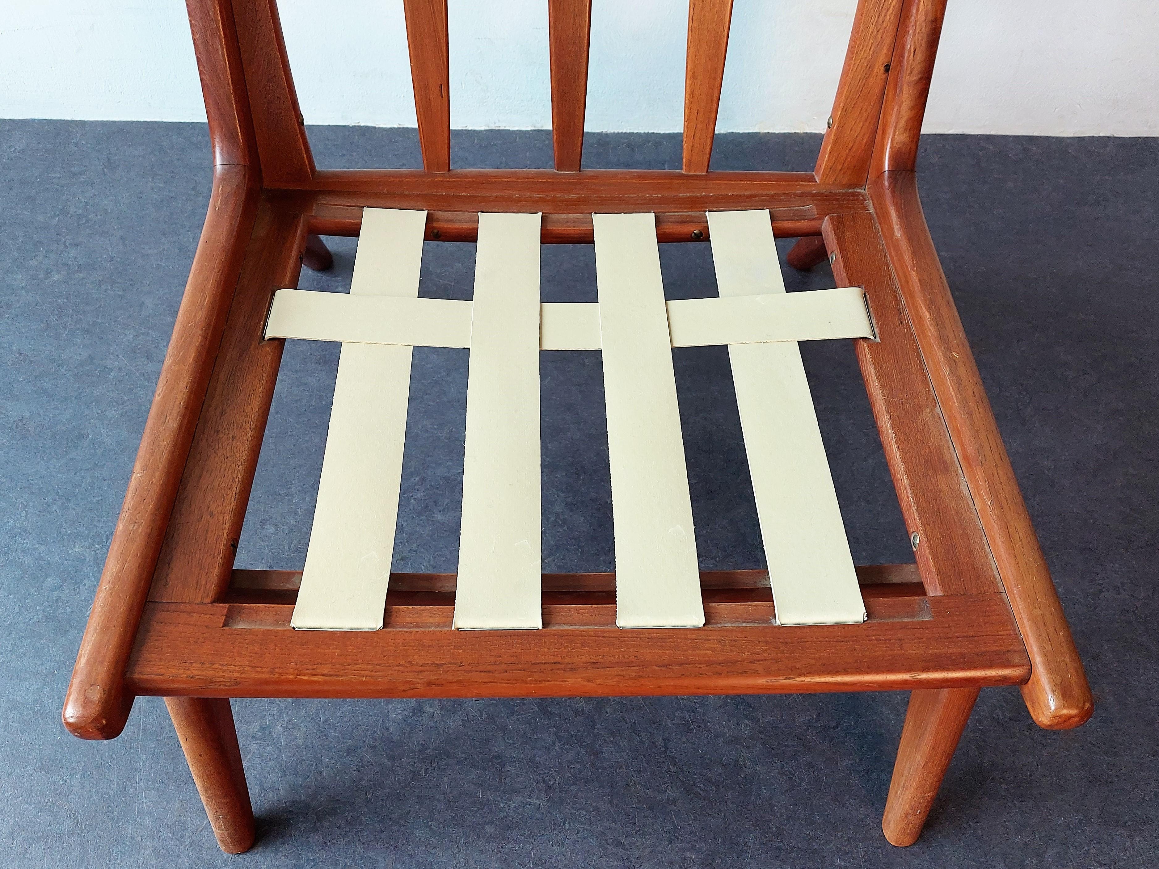 Satz von 2 Vintage-Slipper-Stühlen, 1950er/1960er Jahre (Mitte des 20. Jahrhunderts) im Angebot