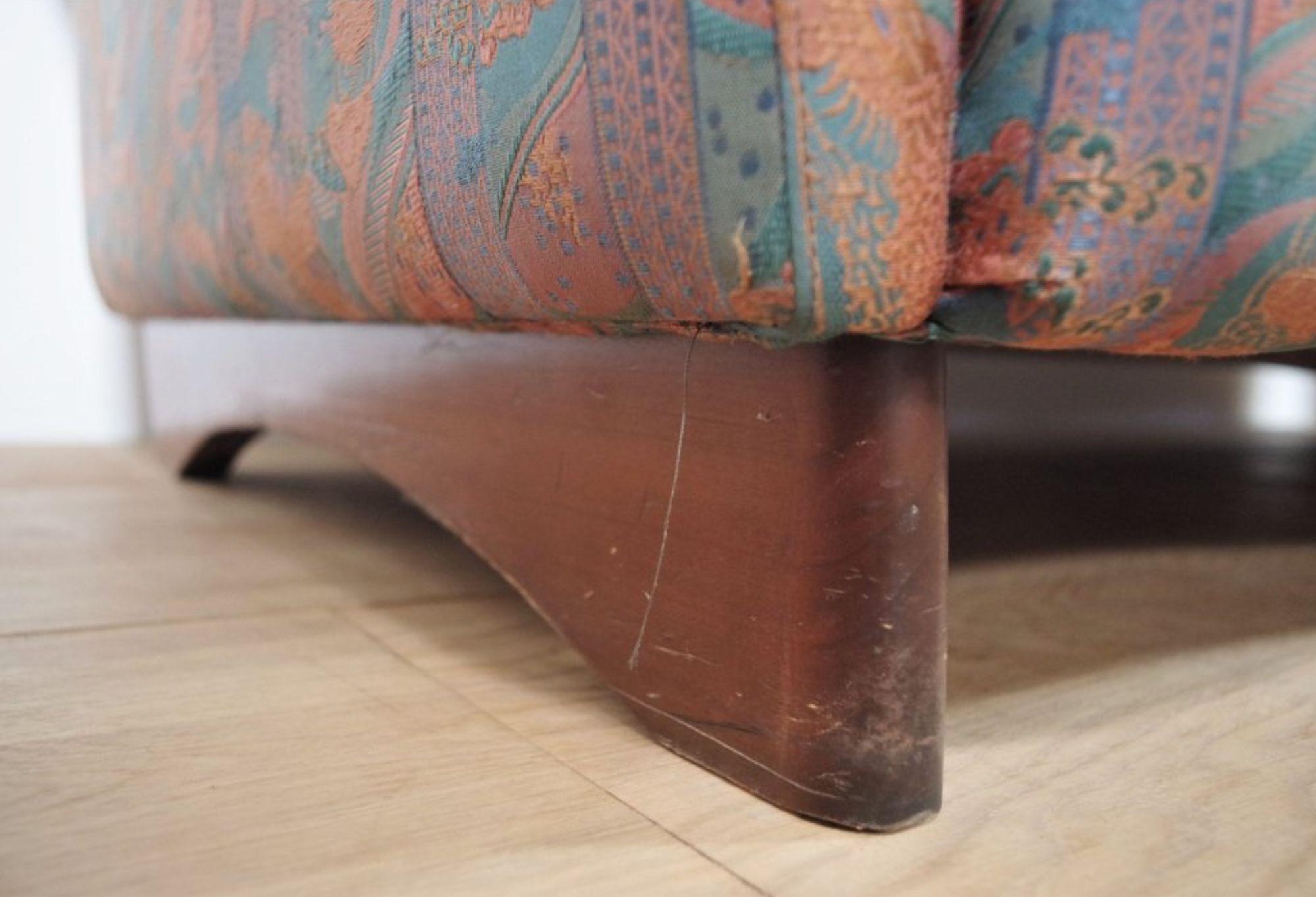 Fabric Set of 2 Vintage Sofas, 1970s For Sale
