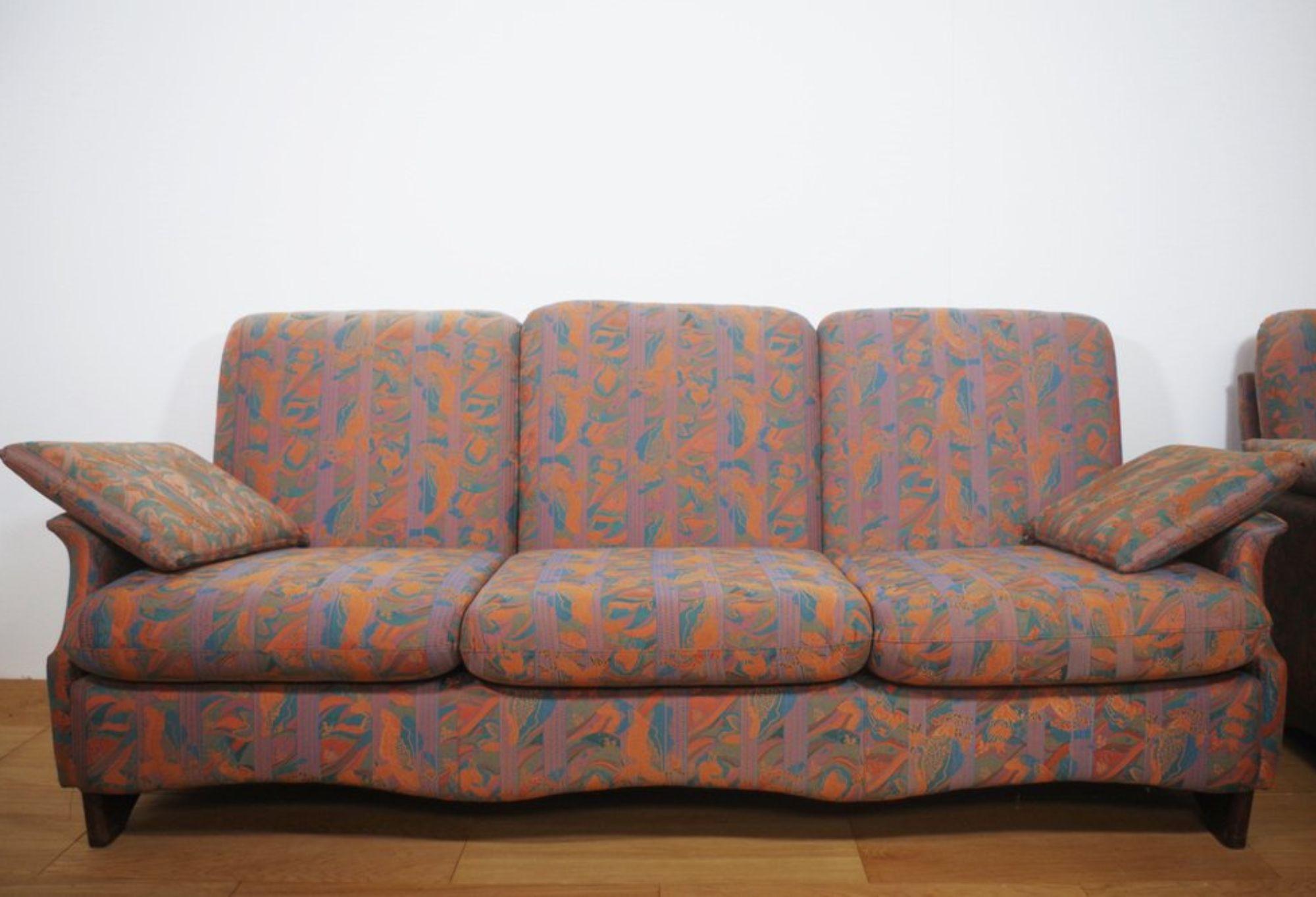 Set of 2 Vintage Sofas, 1970s For Sale 3