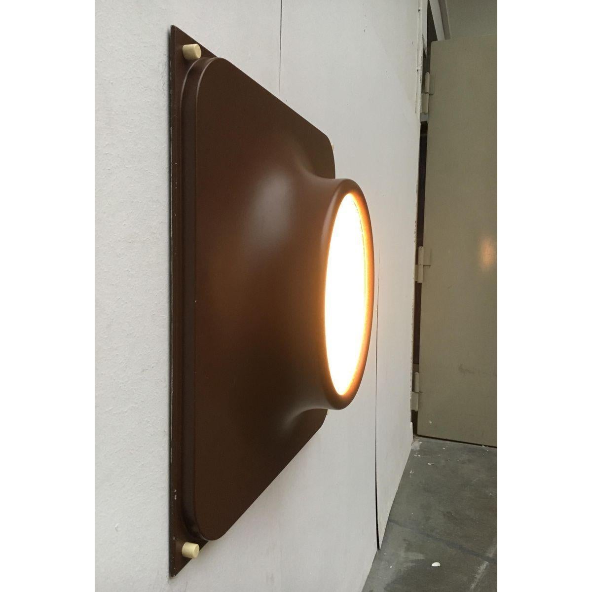 XX secolo Set di 2 lampade da soffitto vintage A Space AGE 7360 Bullseye di Staff, anni '70 in vendita