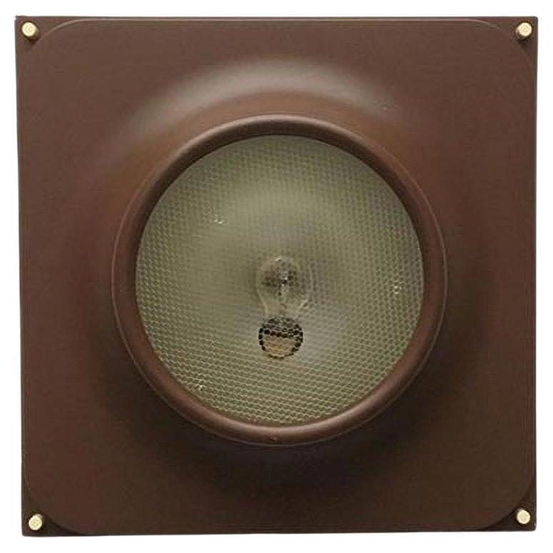 Set di 2 lampade da soffitto vintage A Space AGE 7360 Bullseye di Staff, anni '70 in vendita
