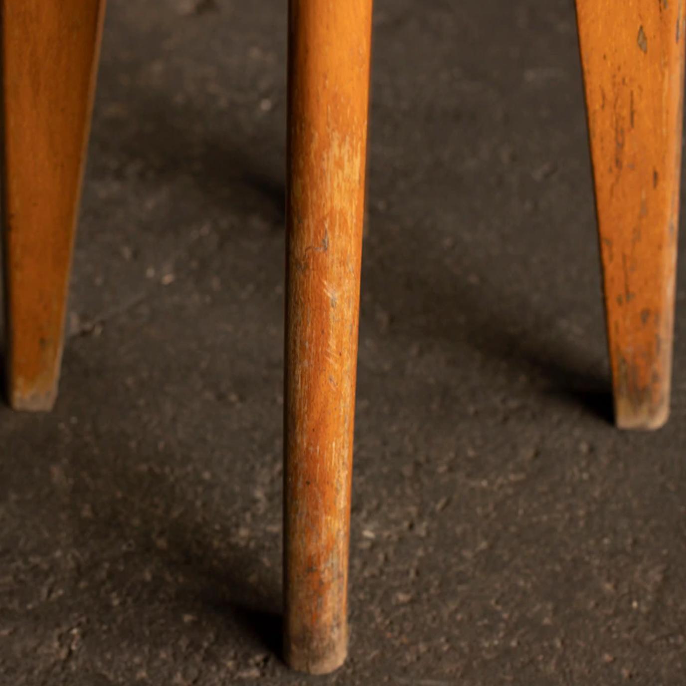 Late 20th Century Set of 2 Vintage Stools From Belgium