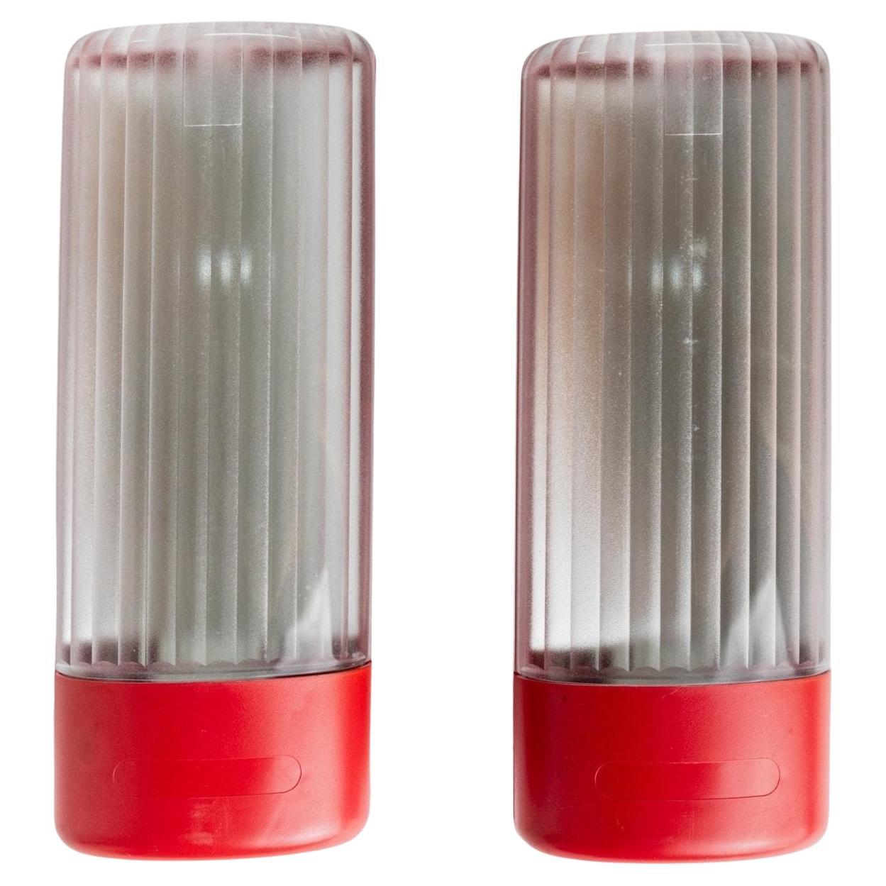 Ensemble de 2 lampes murales Vintage par Disano, Italie, années 1980 en vente