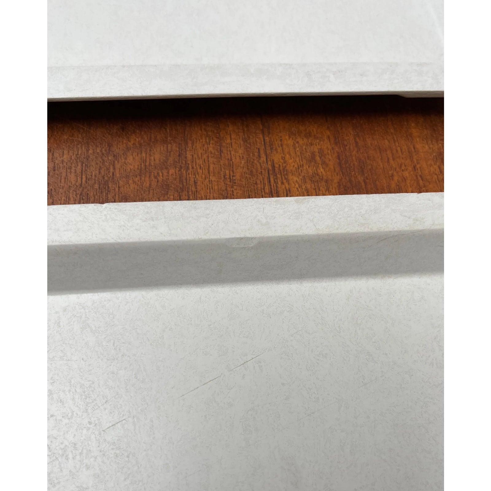 2er-Set westdeutscher Fiberglas-Kunststofftabletts von Presswerk Köngen im Angebot 7