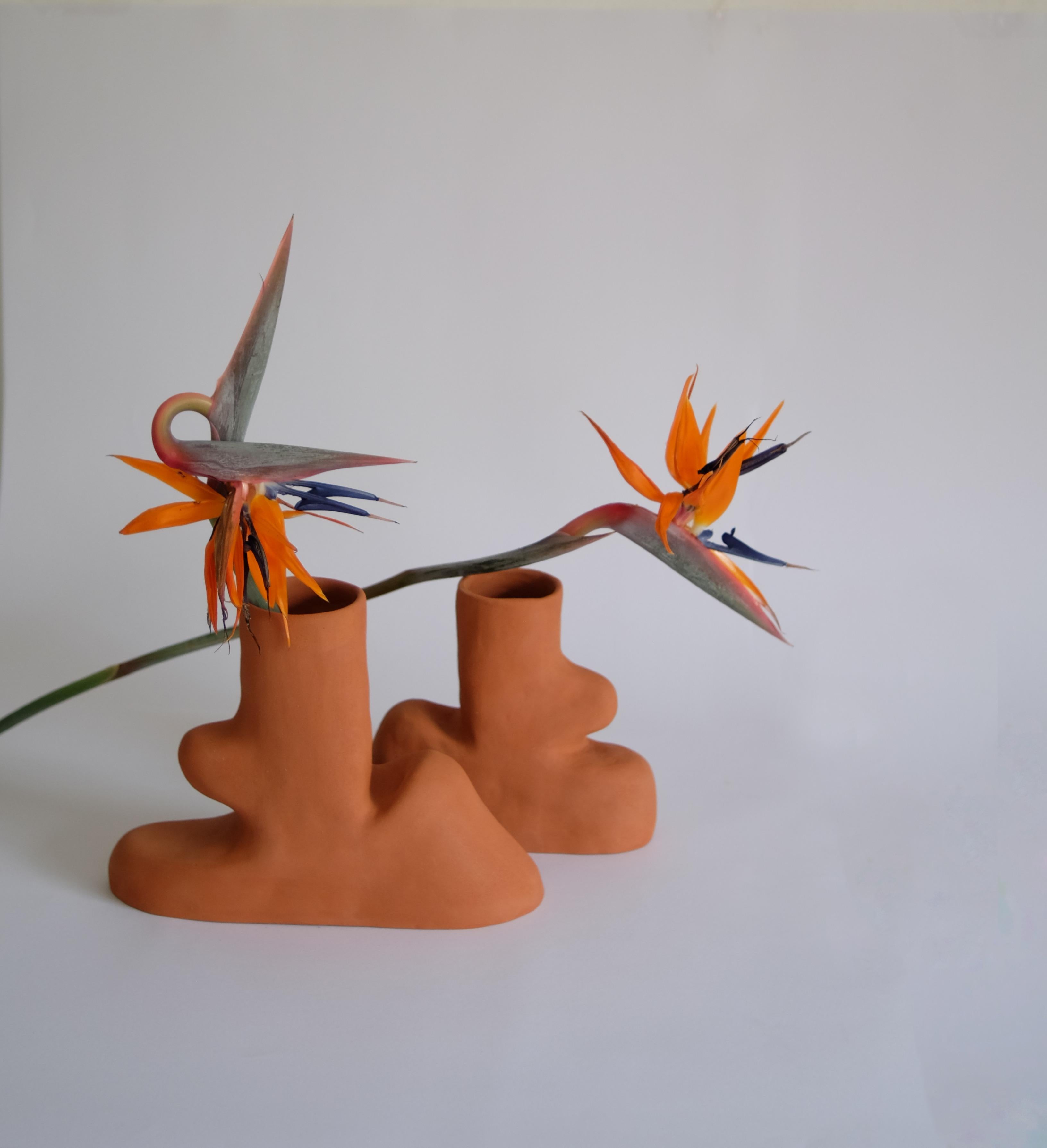 2er- Volcan-Duo-Vase von Sophie Parachey (Sonstiges) im Angebot