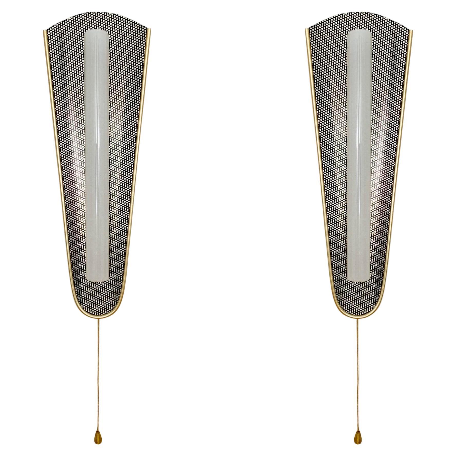 Set of 2 Wall Lamps by Erco