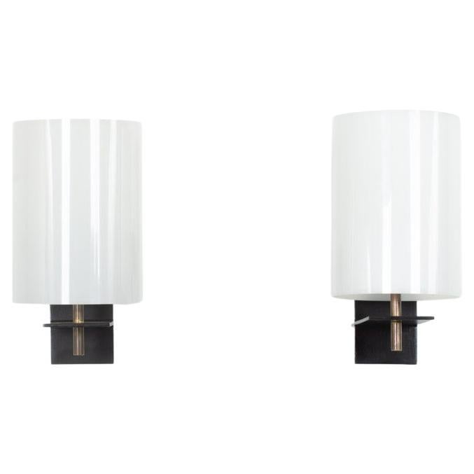 Set of 2 Wall Lamps by Georges Frydman for EFA 1955