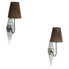 Set of 2 Wall Lights, 1940s