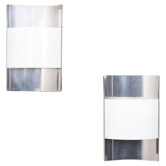 Set of 2 wall lights by Stilux, 1970s For Sale