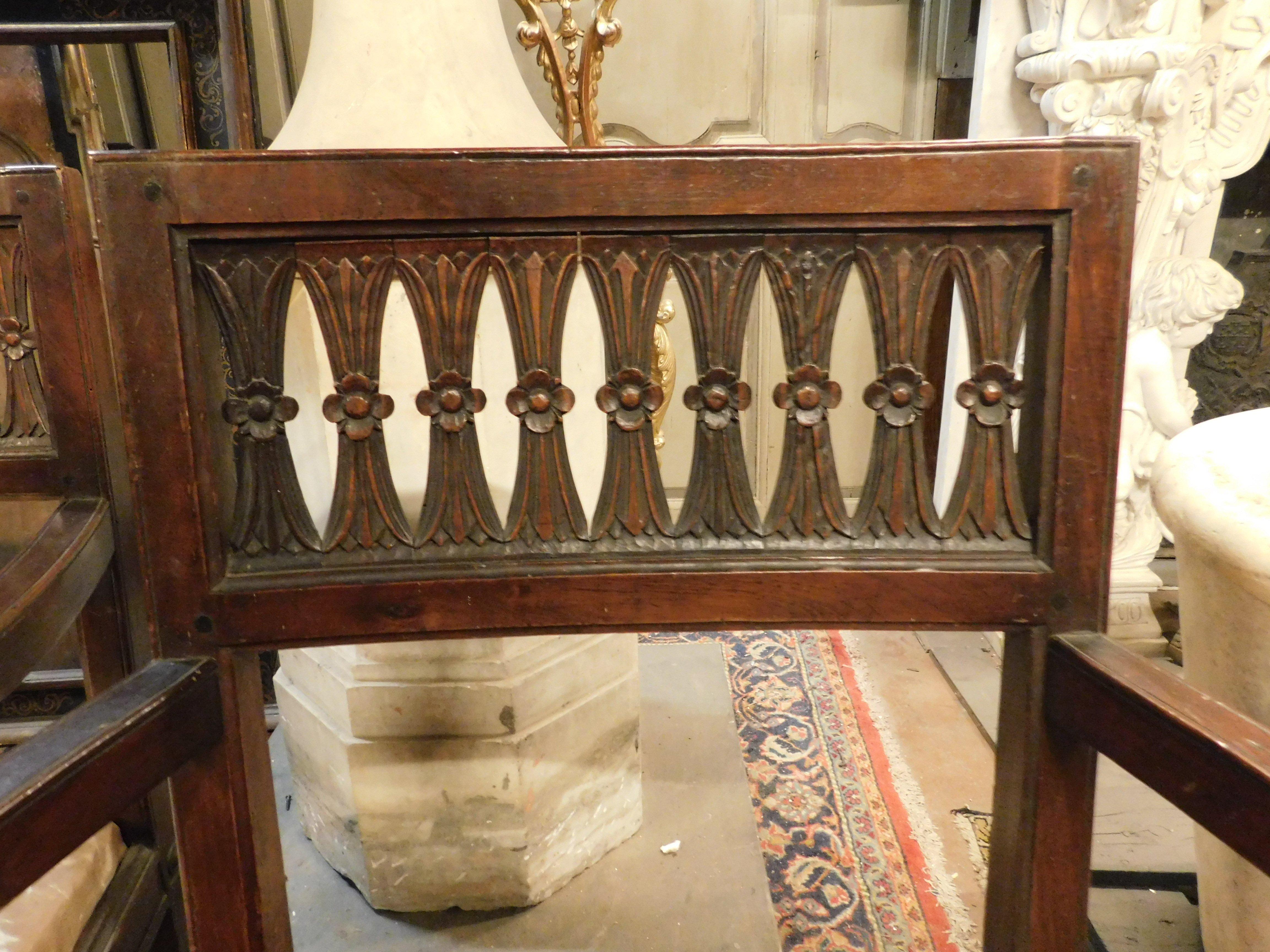Noce Set di 2 poltrone in Wood, Italia in vendita
