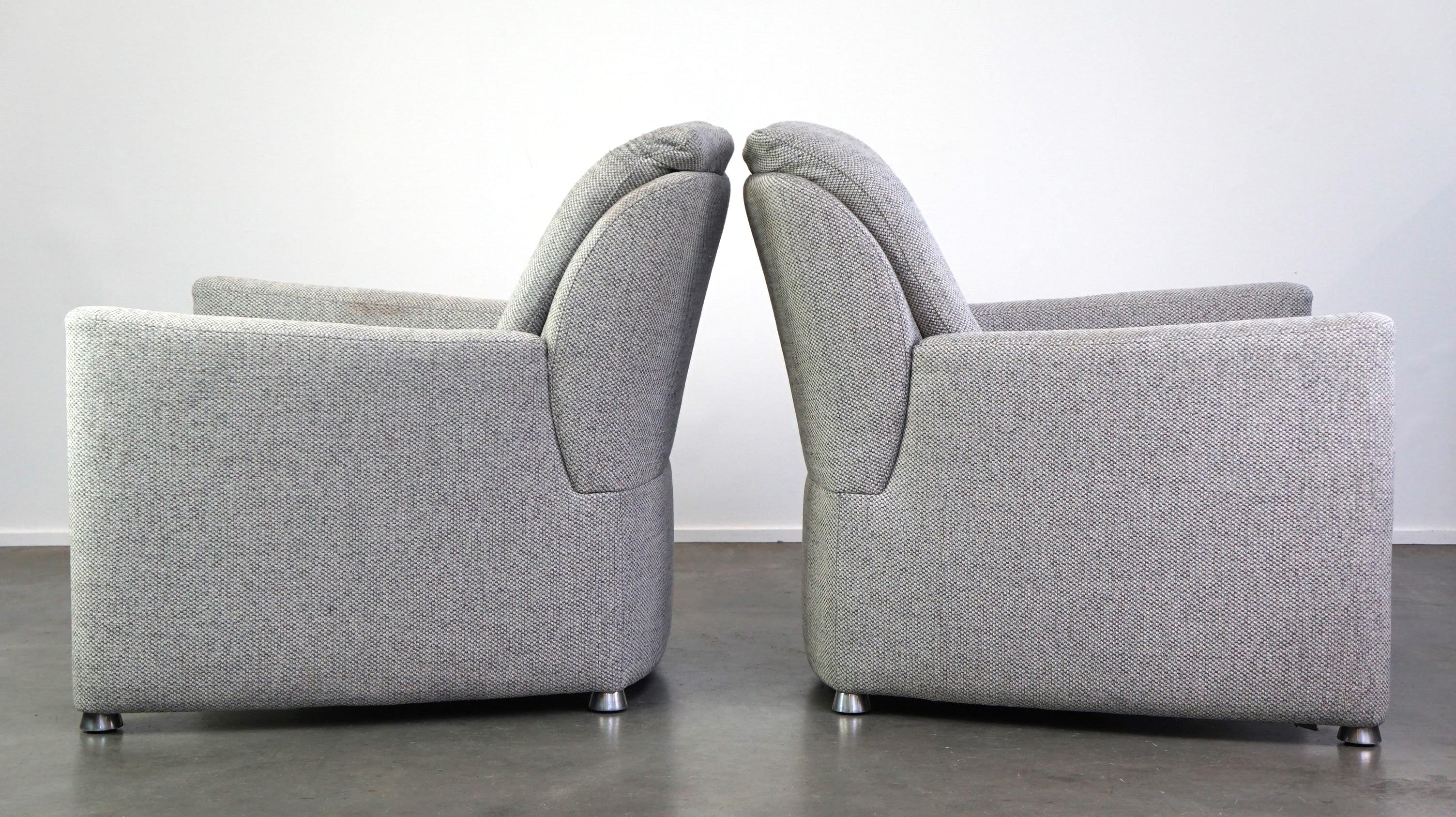 XXI secolo e contemporaneo Set di 2 comode e curate poltrone Leolux Fidamigo design in vendita
