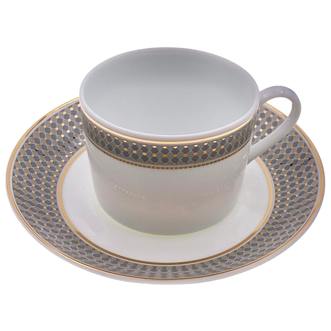 Set of 2 Western Tea Cup with Saucer Modern Vintage André Fu Living