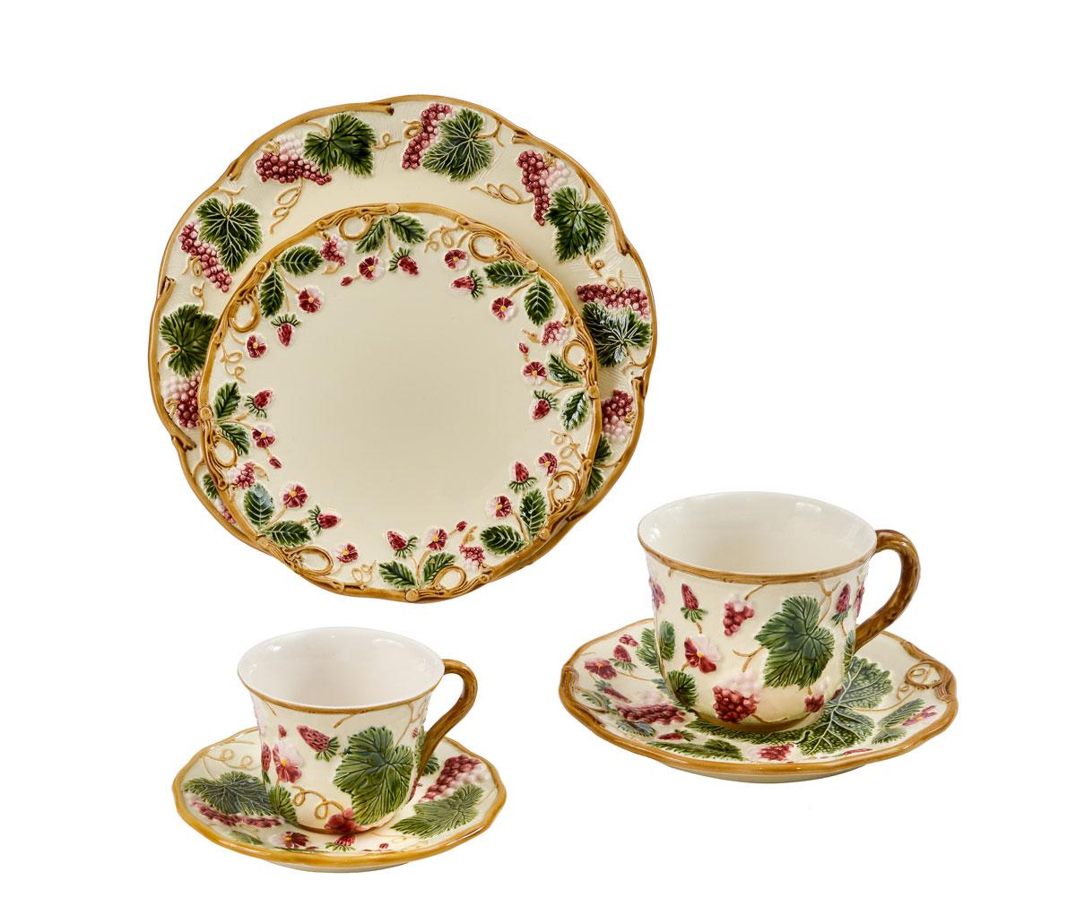 Lote de 2 platos de postre 