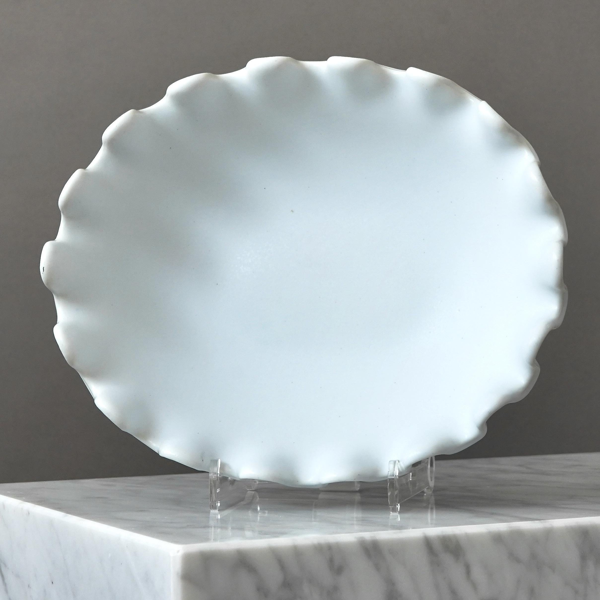 Scandinavo moderno Set di 2 ciotole bianche 