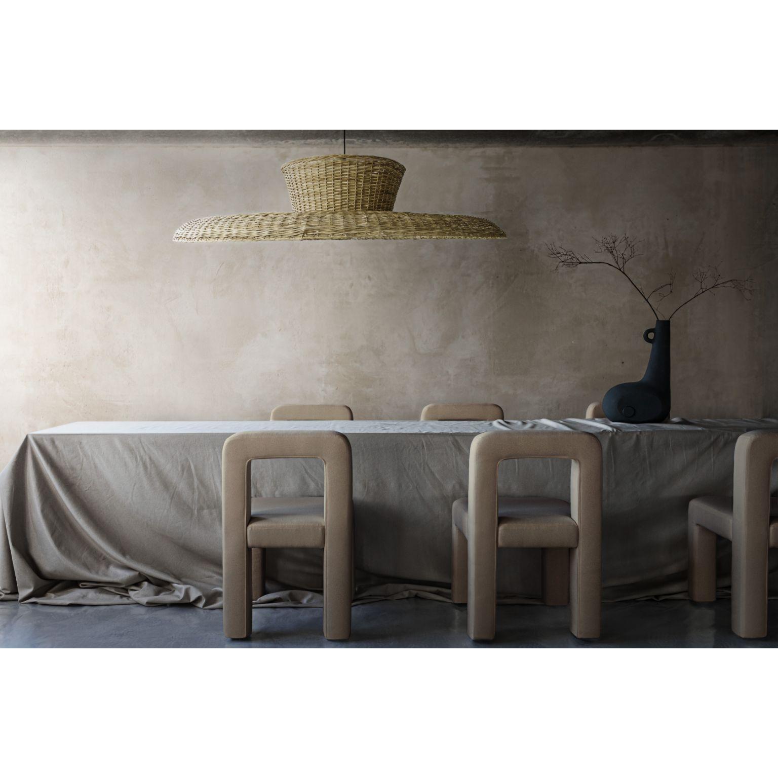 Ensemble de 2 lampes de table contemporaines en saule de Faina Neuf - En vente à Geneve, CH