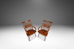Satz von 2 Windsor Centennial Chairs von Kipp Stewart für Drexel, USA, ca. 1960er Jahre