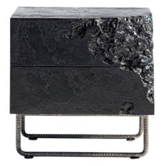 Set of 2 Wooden Black Bedside Tables, Perfect Item for Your Bedroom