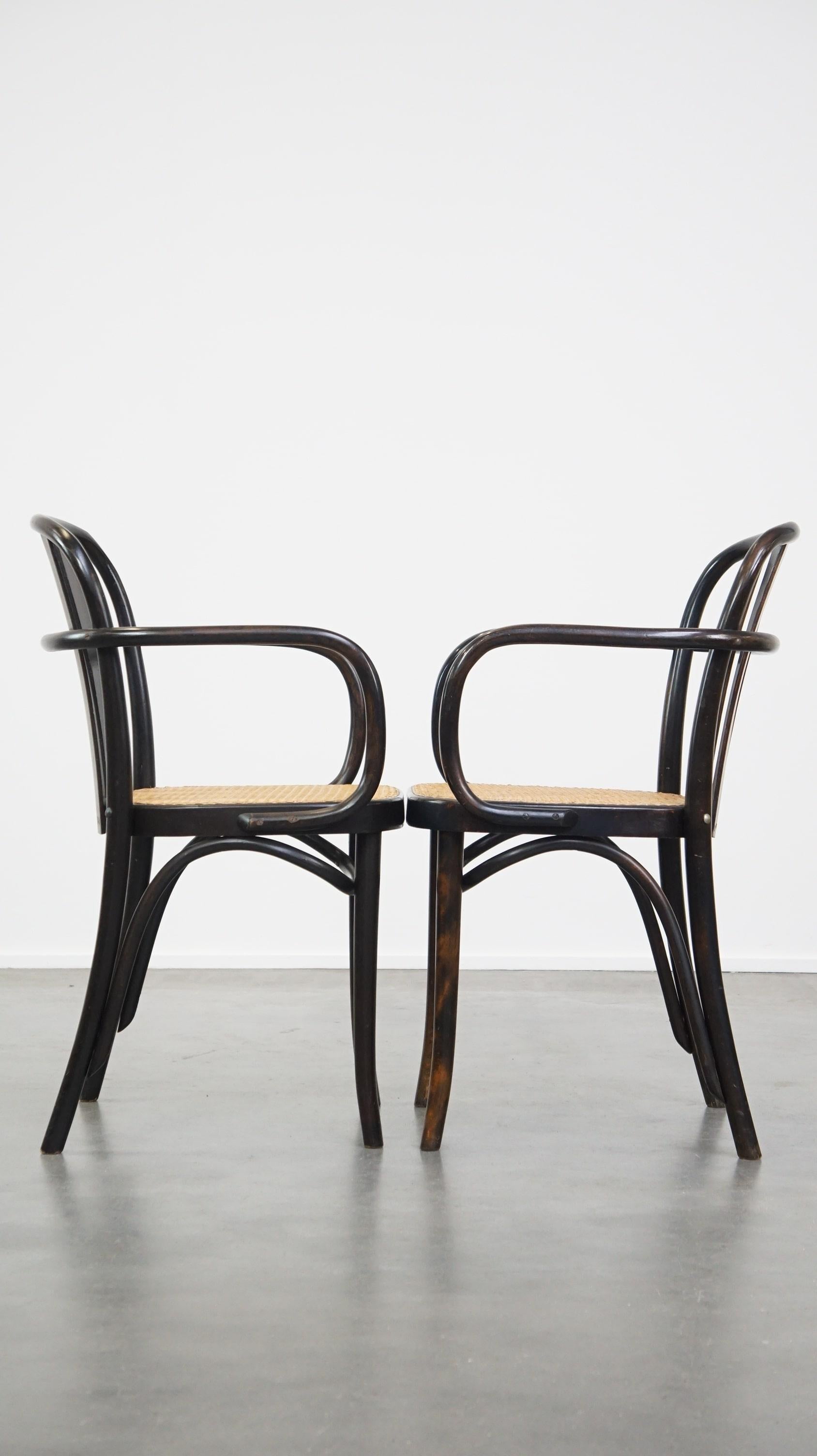Questo affascinante set di eleganti sedie dal design vintage presenta una bellissima forma organica ed emana un senso di calma e calore. Grazie al loro design senza tempo, si adattano a quasi tutti gli stili di interni. A causa dell'uso