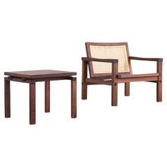 Set of 2 Xitle Lounge Chairs and Xitle Side Table