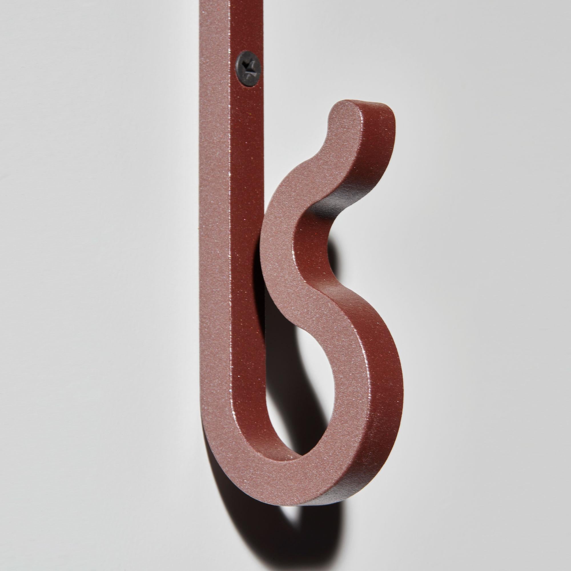 Set of 2 Zag Coat Hanger by Bling Desing Studio In New Condition In Geneve, CH