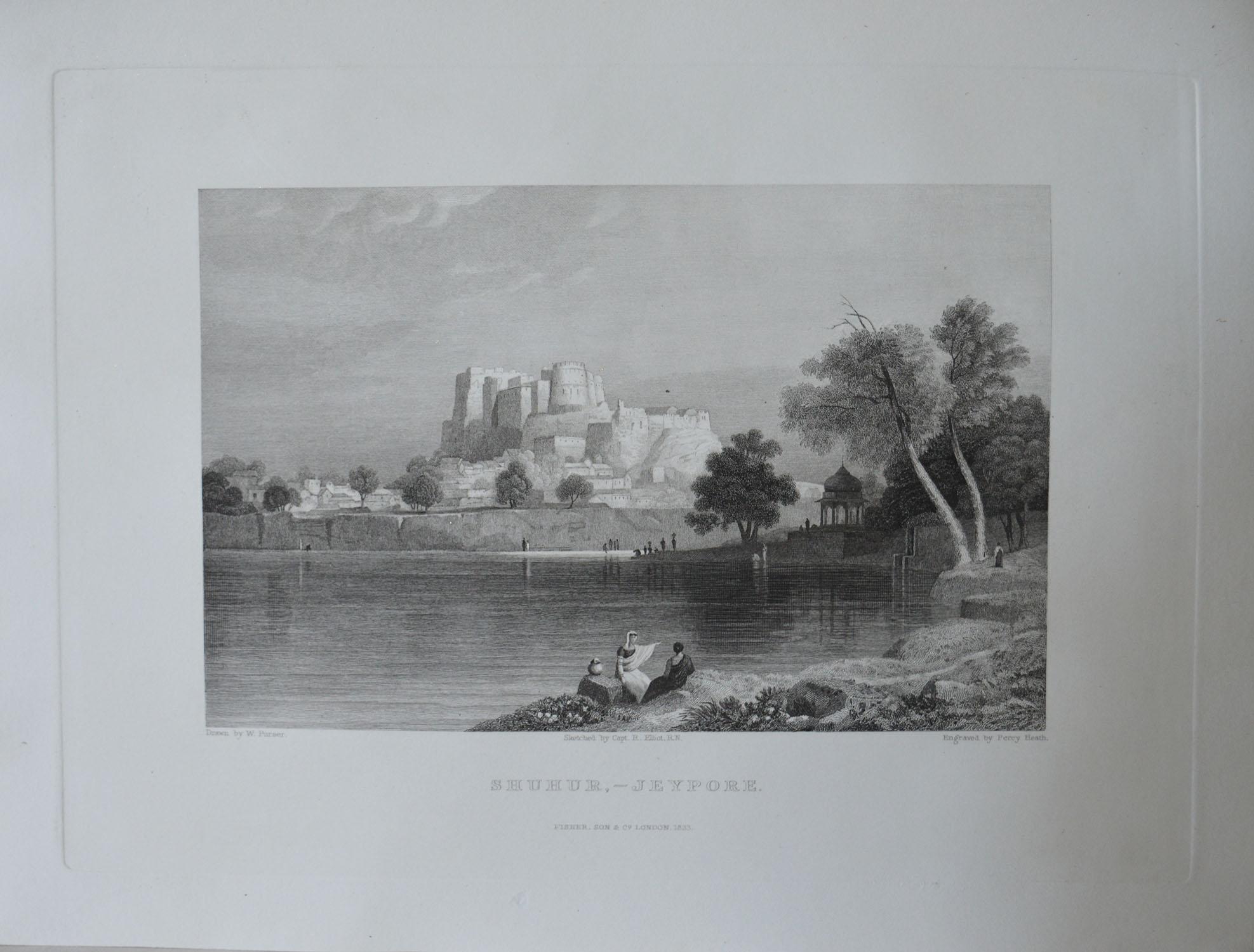 Set of 20 Antique Architectural Prints of India, circa 1830 In Good Condition In St Annes, Lancashire