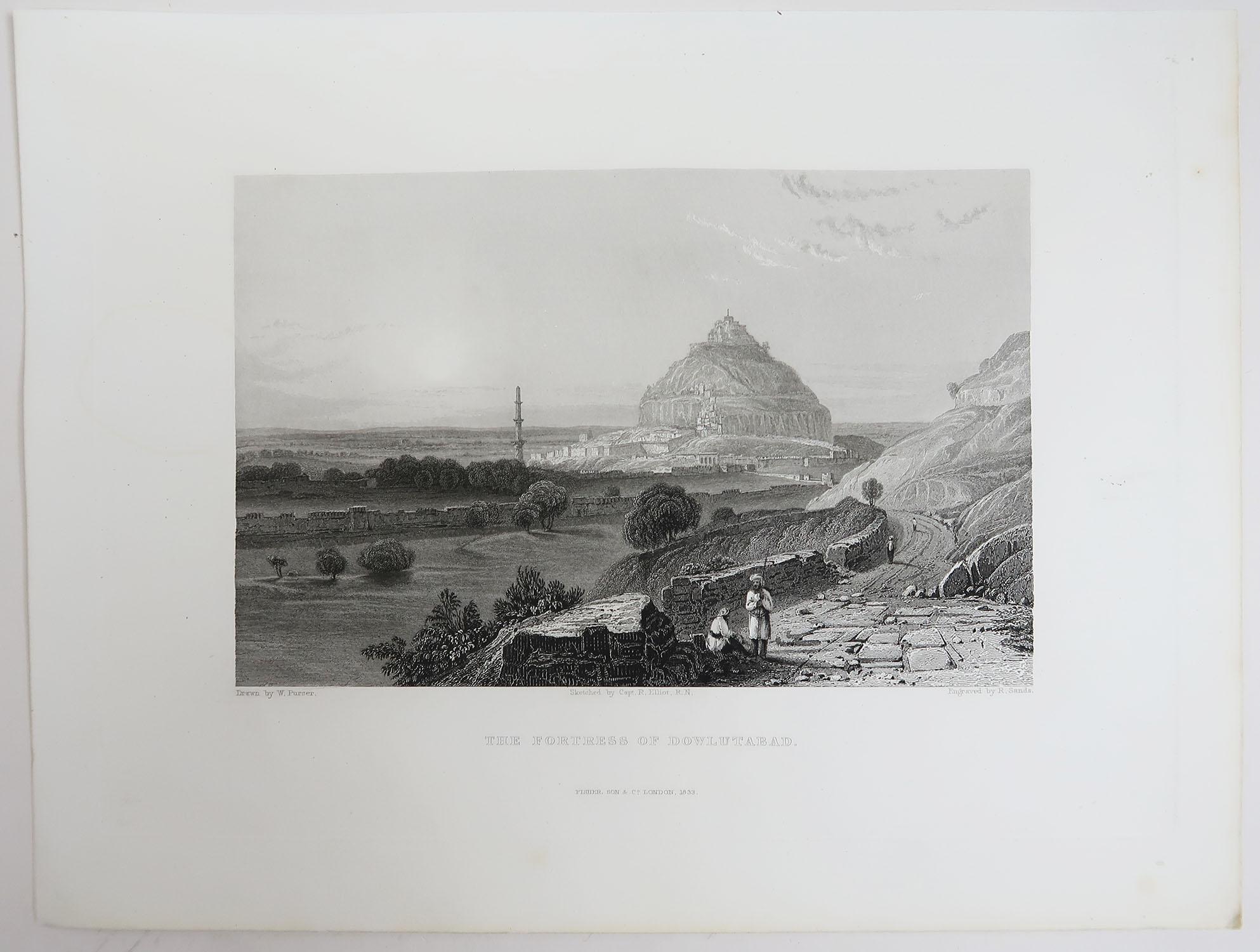 Set of 20 Antique Architectural Prints of India, circa 1830 In Good Condition In St Annes, Lancashire