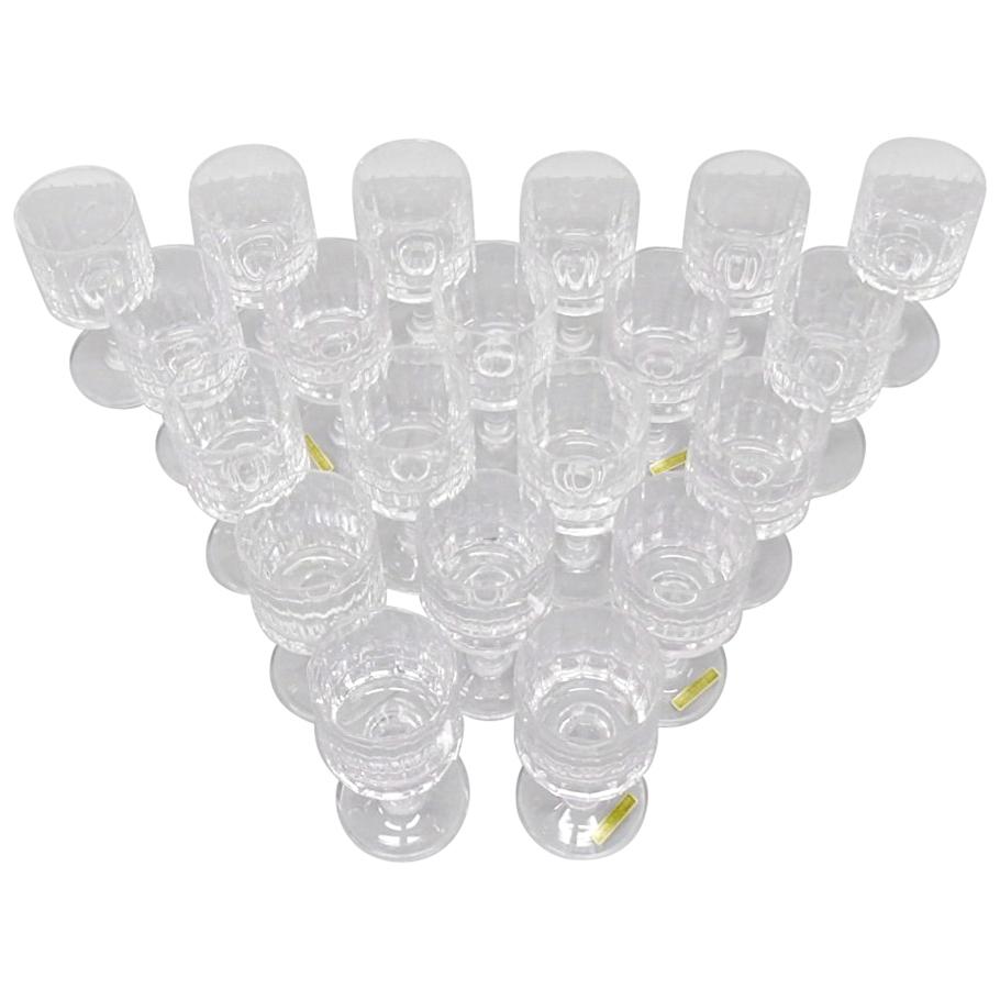 Set di 20 bicchieri da vino francesi Dansk JHQ Quistgaard Gustav