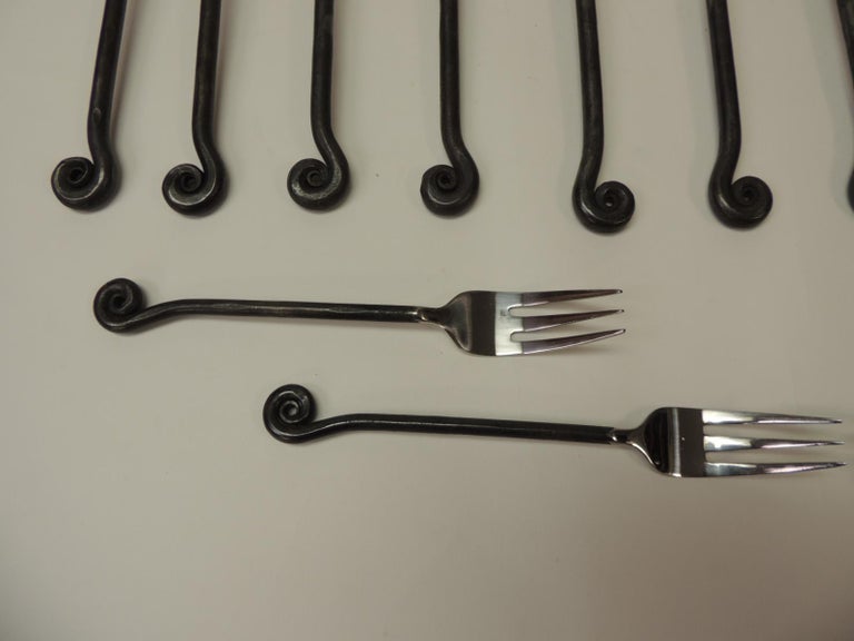 Set of 20 Flatware "Fern" Stem Pieces at 1stDibs