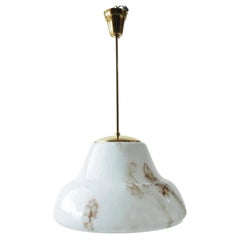 Set of 20 Mid-century Glass Chandeliers, Bohemia, 1960's.