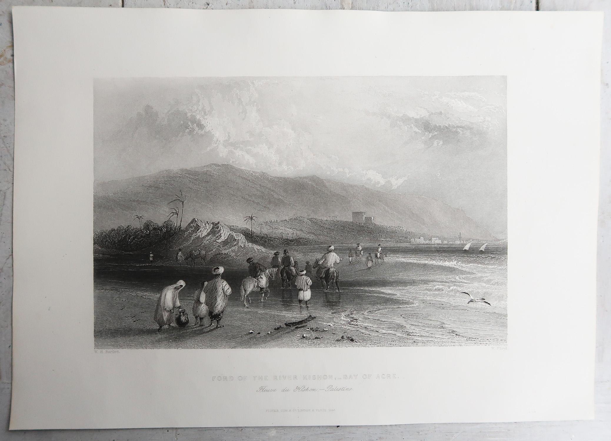 Set of 20 Original Antique Prints of the Levant / Holy Land /Middle East. C 1840 en vente 11