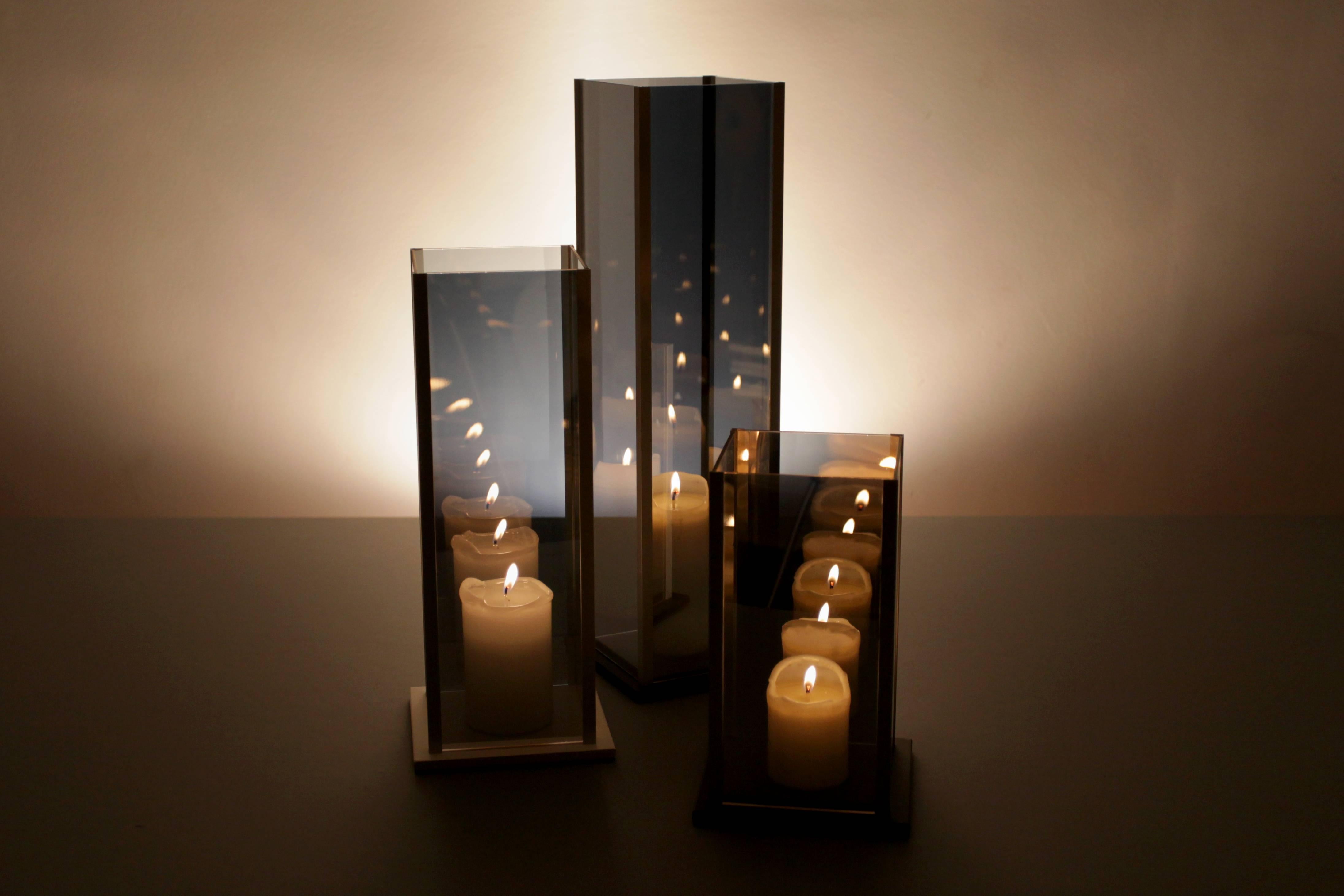 Set von 20 Original Kaleido-Kerzenhaltern von Arturo Erbsman (Moderne) im Angebot