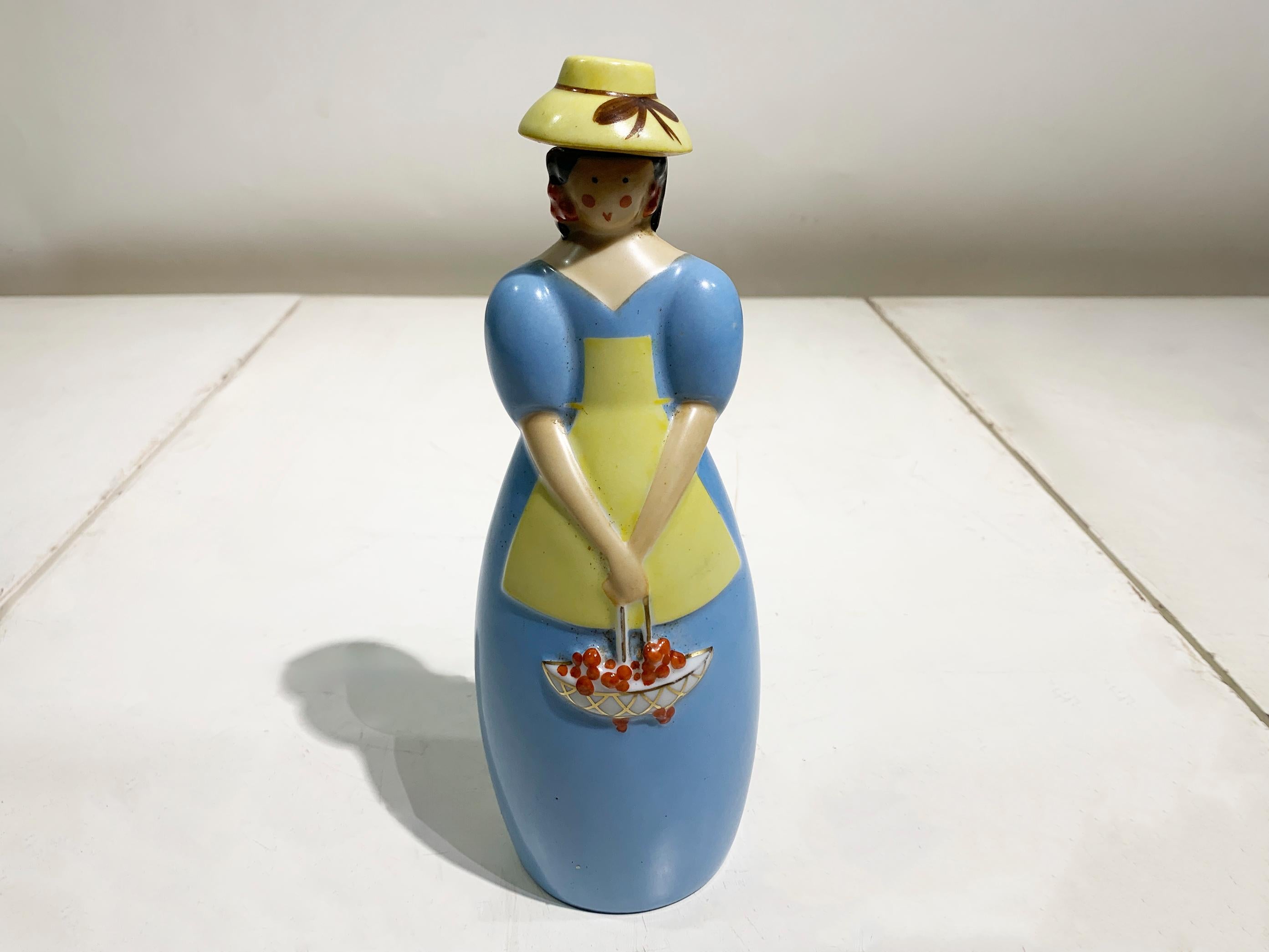 Set of 20th Century French Robj Flacon Liquor Bottles, 