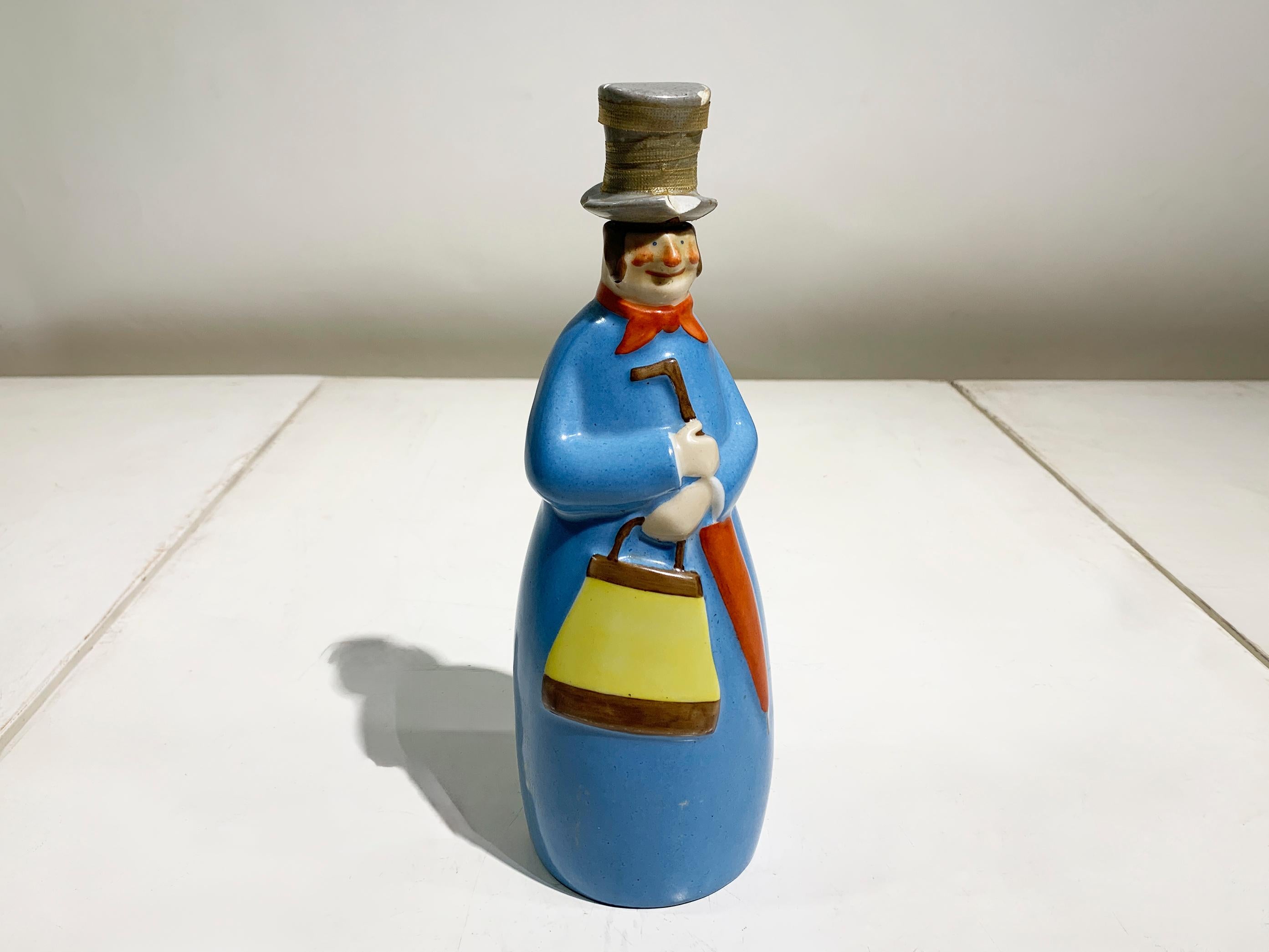 Set of 20th Century French Robj Flacon Liquor Bottles, 