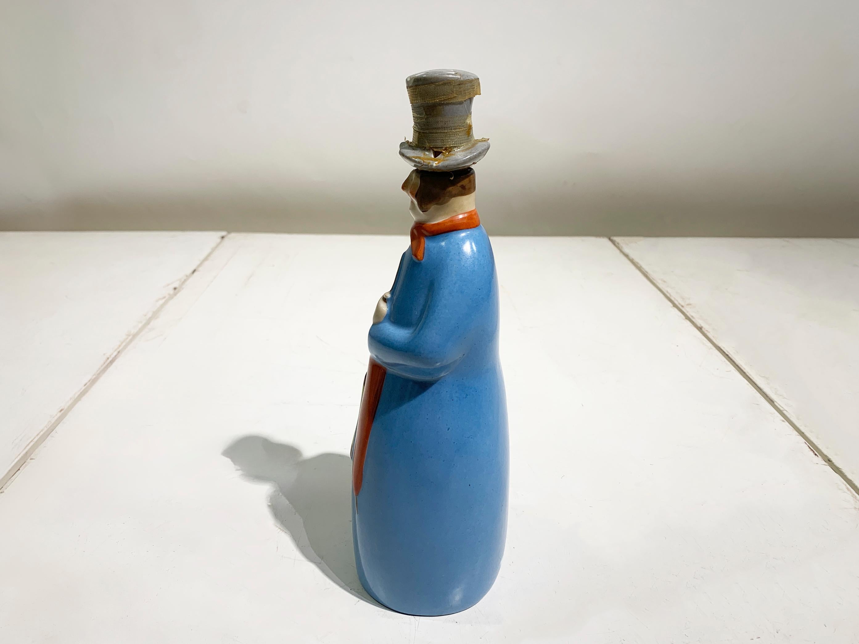 Set of 20th Century French Robj Flacon Liquor Bottles, 