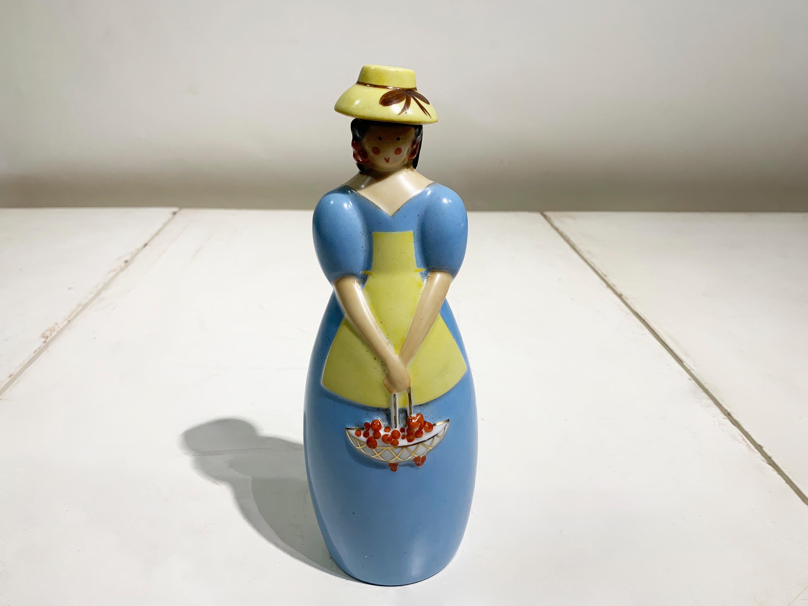 Set of 20th Century French Robj Flacon Liquor Bottles, 