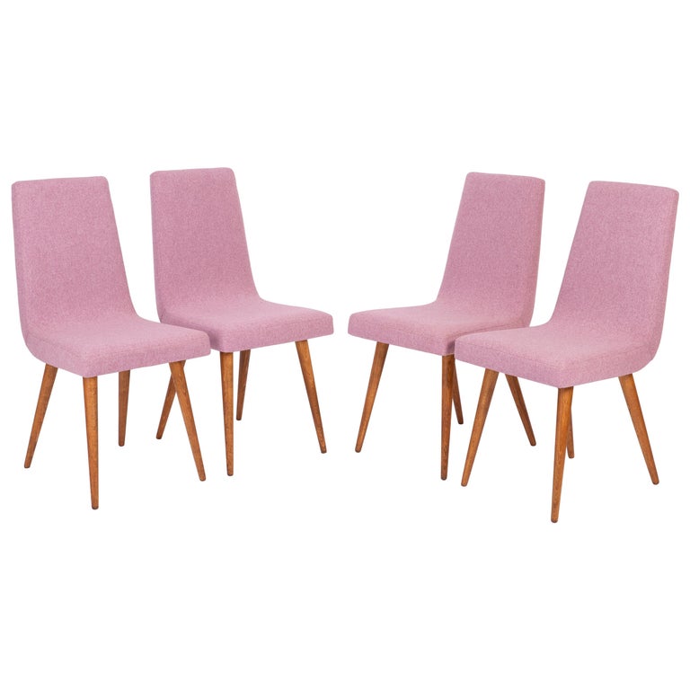 Rajmund Halas Chairs 1960s, Purple Dining Chairs Canada