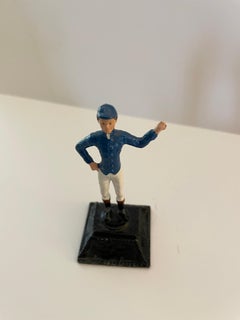 Set di 21 portabiglietti da visita da fantino dipinti a mano del Club "21