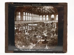 Set of 22 Antique 1876 Philadelphia Centennial Exposition Magic Lantern Slides