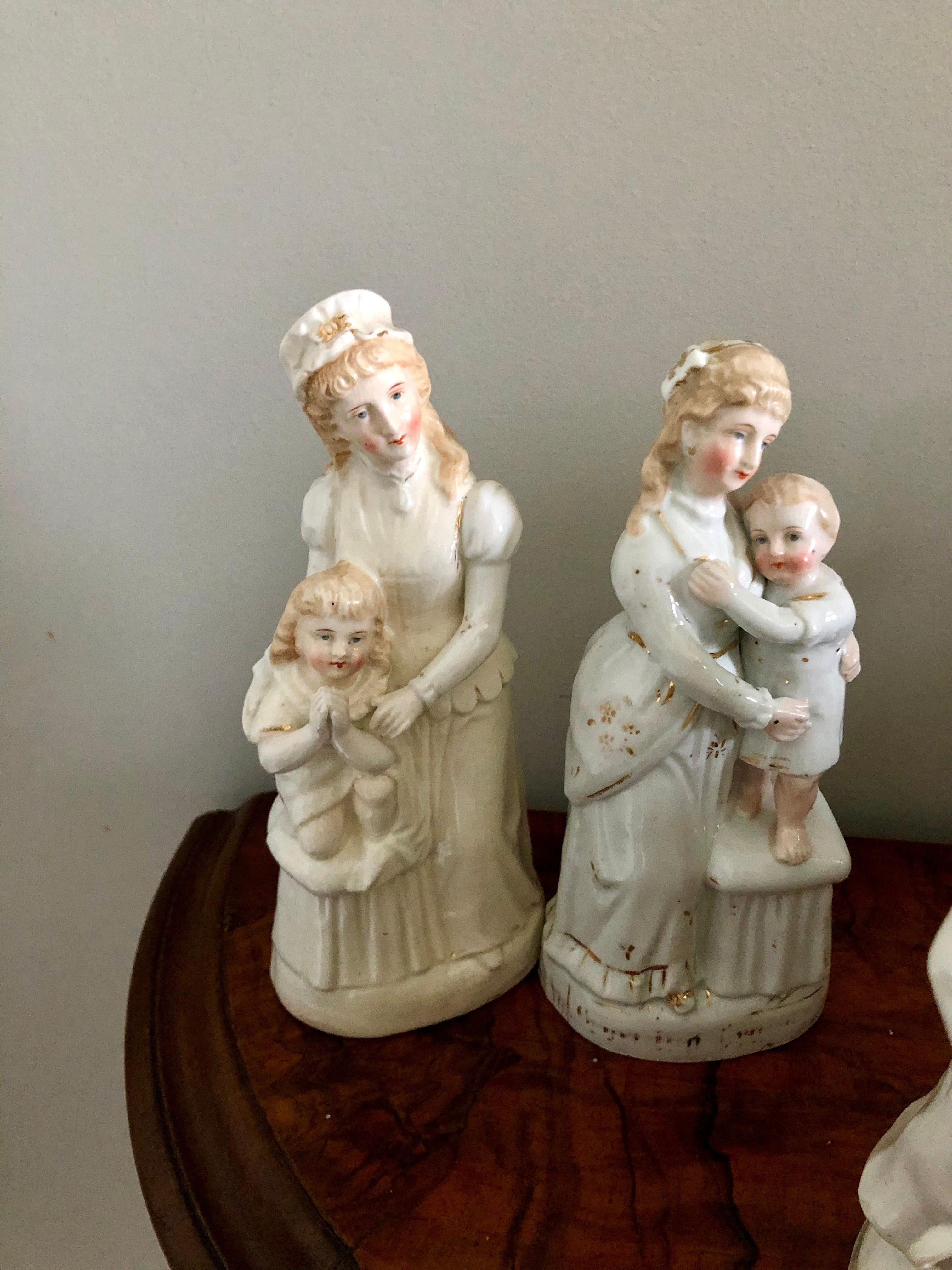 Set of 24 Antique Continental Porcelain Figurines For Sale 9