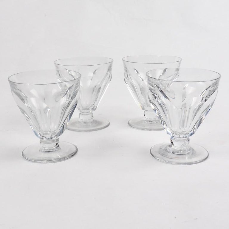 Set of 24 Baccarat Crystal Talleyrand Wine, Water and Liqueur Glasses For Sale 4