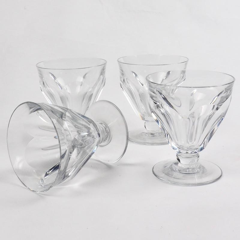 Set of 24 Baccarat Crystal Talleyrand Wine, Water and Liqueur Glasses 2