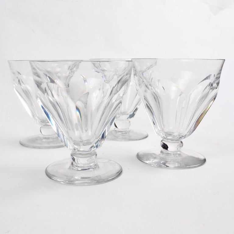 Set of 24 Baccarat Crystal Talleyrand Wine, Water and Liqueur Glasses For Sale 7