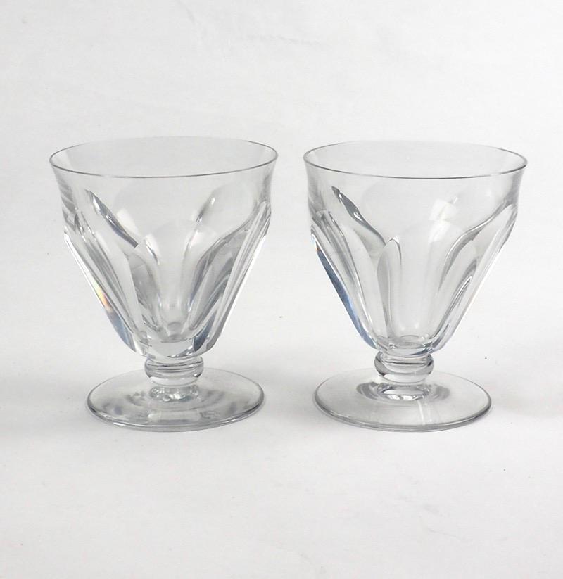 Set of 24 Baccarat Crystal Talleyrand Wine, Water and Liqueur Glasses For Sale 7