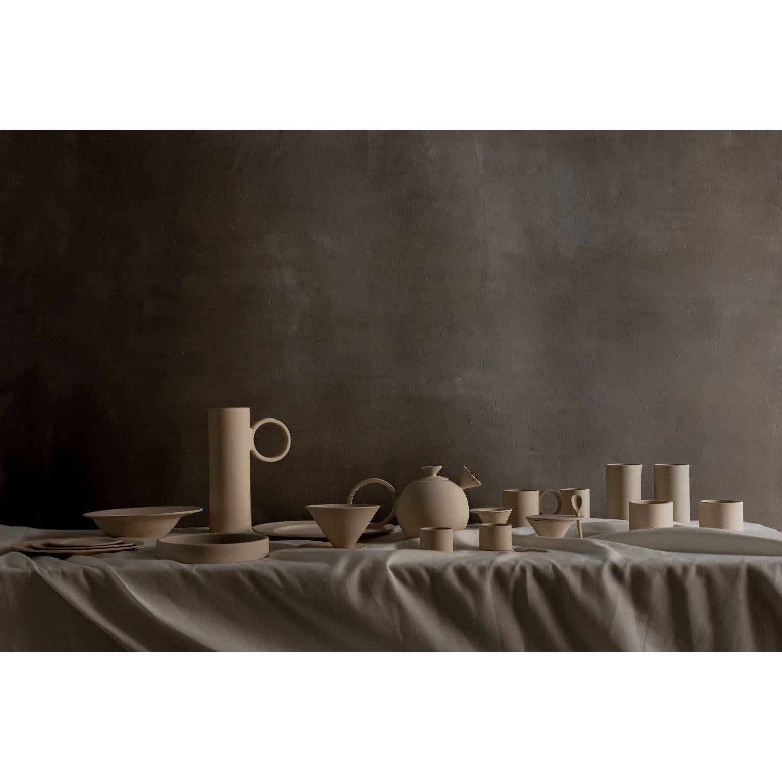 Ensemble de 24 pièces de vaisselle Euclid par Eter Design en vente 9