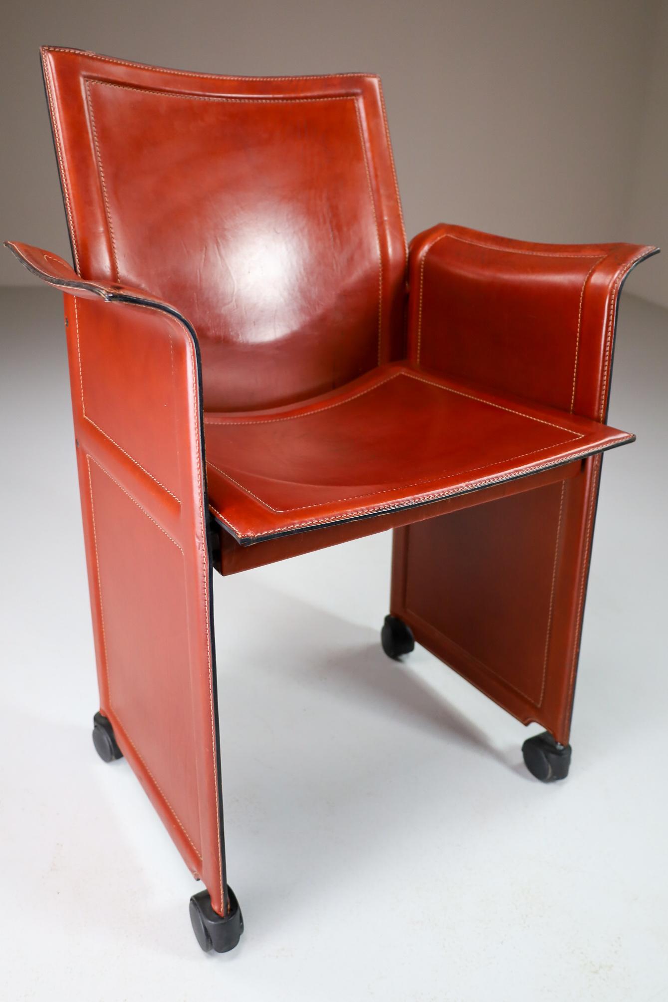 Late 20th Century Set of 24 Tito Agnoli for Matteo Grassi 