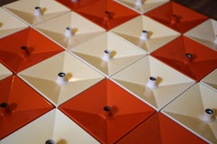 Set of 25 Fiberglass Lamps by Sergio Asti for Candle